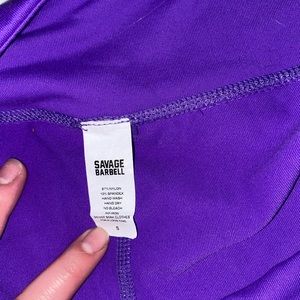 Spandex shorts by savage barbell
